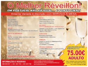 Passagem de Ano na Quinta da Malafaia - Programa
